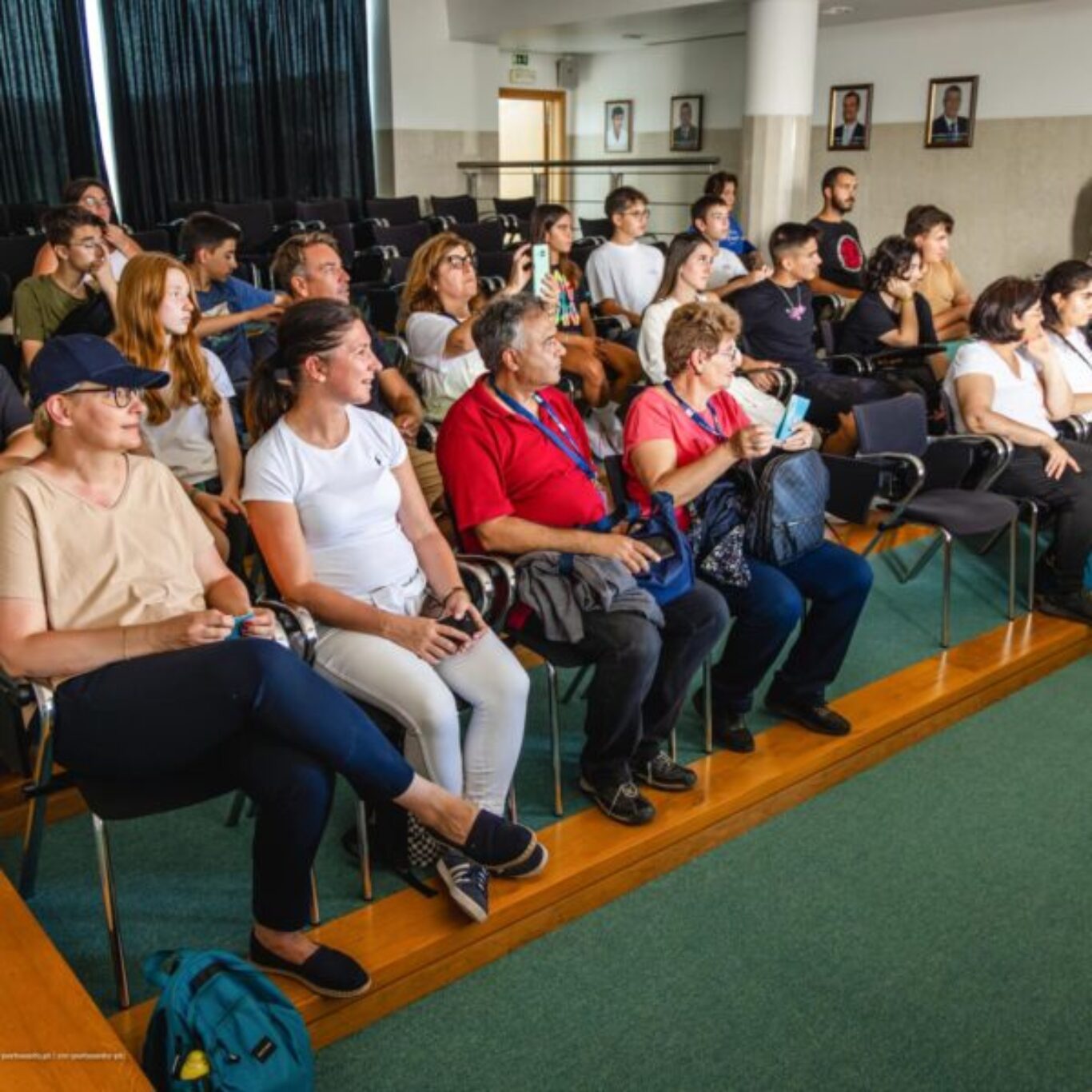 Além dos locais, participaram nas atividades 25 alunos e professores oriundos da Polónia, Roménia e Turquia